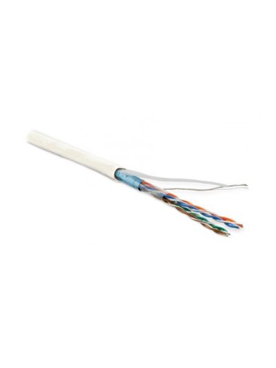 FUTP4-C5E-P26-IN-LSZH-WH-100 F/UTP кат.5е, 4 пары, 0,48 LSZH нг(А)-HF кабель витая пара Hyperline