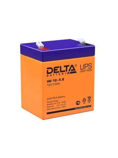 HR 12-5.8 аккумулятор Delta