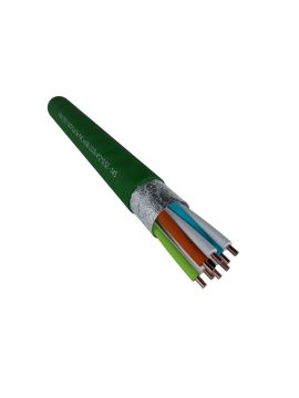 F/UTP кат.5e, 1 пара, 0,51 PVC нг(А)-LSLTx кабель витая пара Фариаль