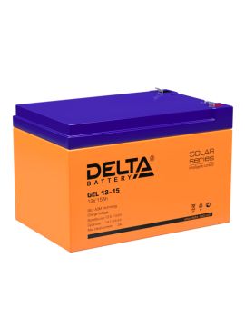 GEL 12-15 аккумулятор Delta