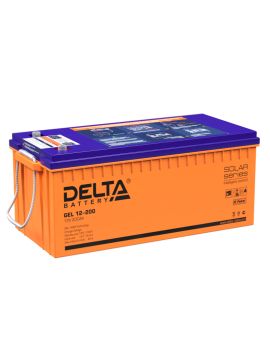 GEL 12-200 аккумулятор Delta